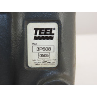 Teel 3P608-0505 5 HP 3495RPM 2"X1-1/2" Heavy Duty Straight Centrifugal Pump
