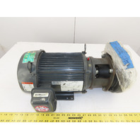 Teel 3P608-0505 5 HP 3495RPM 2"X1-1/2" Heavy Duty Straight Centrifugal Pump