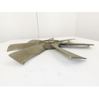Aerovent 28" x 1-1/4" 7-Blade 20 Degree 316SS Cast Solid Fan Blade Propeller