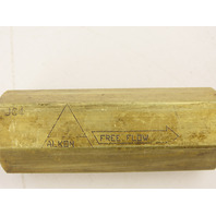 Alkon Brass Inline Ball Check Valve 1/2" NPT 3-1/4" Long