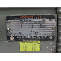 US Motors L028R012 7-1/2 7.5 HP 3510RPM 213T Frame 3PH 208-230/460V TEFC Motor