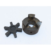 Martin MS190 Jaw Coupling Hub 190 Shaft Coupling Hub 2.125" 2-1/8" Bore W/Spider