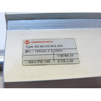 Norgren Pneumatic Compact Cylinder 100MM Bore DC-92100/M/2.000 Inch Stroke 1"ROD