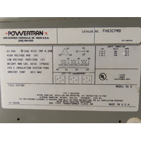 63 kVA HV460 Delta LV460/277Wye 3ØPH TRANSFORMER 480 V Volt Dry Type Class AA