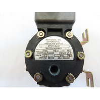 BARKSDALE CONTROLS EPDIH-AA40 DIFFERENTIAL PRESSURE SWITCH