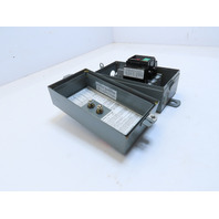 ALLEN BRADLEY 609-BJW PUSHBUTTON STARTER SER. K SIZE 1 TYPE 12 3PH