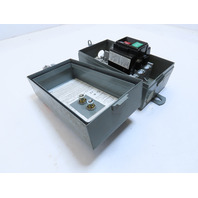 ALLEN BRADLEY 609-BJW PUSHBUTTON STARTER SER. K SIZE 1 TYPE 12 3PH