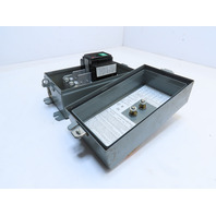 ALLEN BRADLEY 609-BJW PUSHBUTTON STARTER SER. K SIZE 1 TYPE 12 3PH