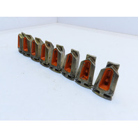 Parker Parkrimp 80C-A06 43 Series -6 / 3/8" Orange Hose Crimping Die Set / Tool