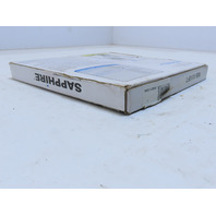 SAPPHIRE DIAMOND CHAIN 06B-1X10FT 3/8IN PITCH BS SIMP (NEW IN BOX)