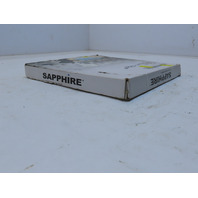 SAPPHIRE DIAMOND CHAIN 06B-1X10FT 3/8IN PITCH BS SIMP (NEW IN BOX)