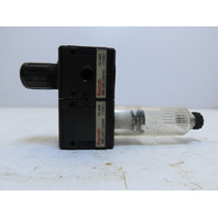 Rexroth Pneumatic Air Regulator Filter Separator Valve 1/2-20 ORB ports