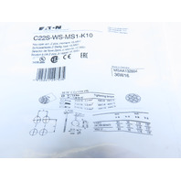 Eaton C22S-WS-MS1-K10 Pushbutton 2 Position Key Operated Switch Momentary K01