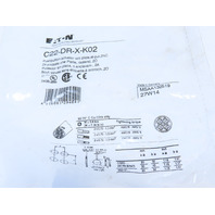 Eaton C22-DR-X-K02 Compact Pushbutton Non-illuminated Maintained No button