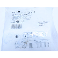 Eaton C22-PVS45P-MS3-K11 Compact Pushbutton Emergency Stop MS3 Key-release Red