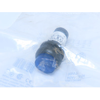 Eaton C22S-DRLH-B-K10-24 Compact Pushbutton Illuminated Maintain Blue Extend 1NO