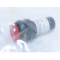 Eaton C22S-DLH-R-K01-24 Pushbutton Illuminated Momentary Red Button Extended 1NC