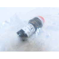 Eaton C22-DRH-R-X0-K11 Pushbutton Non-Illuminated Maintained Red X0 Etch 1NO 1NC