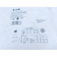 Eaton C22-D-S-X0-K01 Compact Pushbutton Non-illuminated Momentary Black Flush