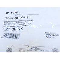 Eaton C22S-DR-X-K11 Compact Pushbutton Non-illuminated Maintain No buttn 1NO 1NC