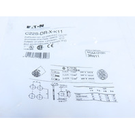 Eaton C22S-DR-X-K11 Compact Pushbutton Non-illuminated Maintain No buttn 1NO 1NC