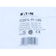 Eaton C22-L-R-120 Button Indicating Light Red Illuminated LED 120 V