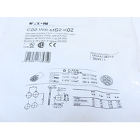 Eaton C22-WS-MS2-K02 2 Position MS2 Key Operated Switch Momentary 2NC
