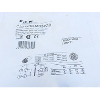 Eaton C22-WRS-MS2-K10 2 Position Rotary Key MS2 Switch Maintained 1NO
