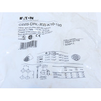Eaton C22S-DRL-XW-K10-120 Pushbutton Illuminated Maintain White No Lens 120V 1NO