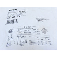 Eaton C22S-DH-W-K11 Compact Pushbutton Non-illuminated Momentary White Extended