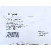 Eaton C22-L-R-24 Button Indicating Light Red Illuminated LED 24 V