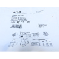 Eaton C22-L-W-24 Button Indicating Light White Illuminated LED 24 V