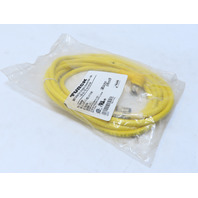 TURCK WKC 4.4T-3-RSC  4.4T/S1587 U0908-21 M12 F(90&deg;)-M(180&deg;) Double Ended Cord