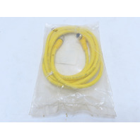 TURCK WKC 4.4T-3-RSC  4.4T/S1587 U0908-21 M12 F(90&deg;)-M(180&deg;) Double Ended Cord