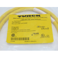 TURCK RKC 4.4T-1-RSC  4.4T/S1587 U0908-25 M12 F-M Double Ended Cord set 1 Meter