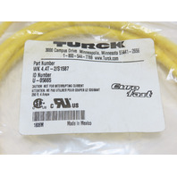 TURCK WK-4.4T-2/S1587 U-05665 M12 Female (90&deg;) Single Ended 2 Meter Cord set