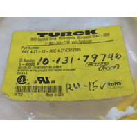 TURCK RKC 4.2T-12-RSC 4.2T/CS12885 U-45900 0812U Cord set