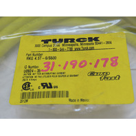 TURCK RKG 4.5T-6/S600 U0924-35 2912M Cord set