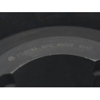 SPC SPC450X6-4545 21-0783 Taper Bushed 6-Groove Metric V-Belt Sheave/Pulley