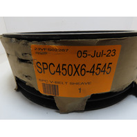 SPC SPC450X6-4545 21-0783 Taper Bushed 6-Groove Metric V-Belt Sheave/Pulley