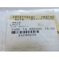 Cooper Bussman LP-CC-1 Time Delay Fuse 600VAC 300VDC 1Amp Class CC Lot of 5