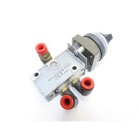 Mead LTV T.P.  2 Position Pneumatic Air Valve Selector Switch 1/8 NPT