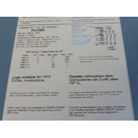 Square D HU-366 600A 600VAC 250VDC Non Fused Safety Disconnect Switch