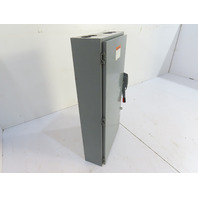 Square D HU-366 600A 600VAC 250VDC Non Fused Safety Disconnect Switch