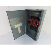 Square D HU-366 600A 600VAC 250VDC Non Fused Safety Disconnect Switch