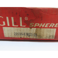 McGill 22316-K W33-SS H.D. single-row spherical roller bearing 80mm tapered bore