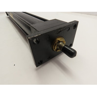 Parker 2" Bore X 20" Stroke H2 Pneumatic Air Cylinder Front Plate Mount