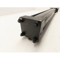 Parker 2" Bore X 20" Stroke H2 Pneumatic Air Cylinder Front Plate Mount