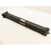 Parker 2" Bore X 20" Stroke H2 Pneumatic Air Cylinder Front Plate Mount