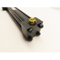 Parker 1-1/2" Bore X 12" Stroke 2H Ser Hydraulic Cylinder Front Block Mount